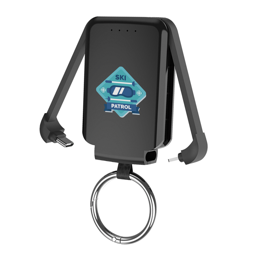 Power Bank w/ Keychain and Flashlight 4