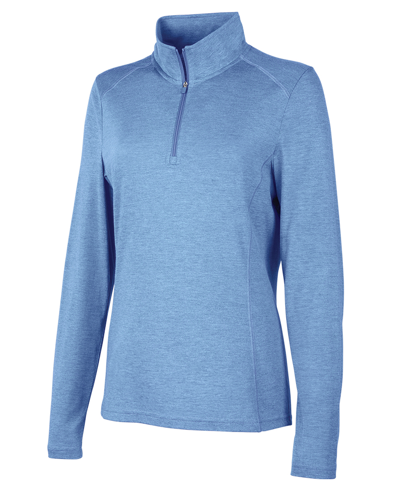 Women's Vista Tri-Blend Quarter Zip 11