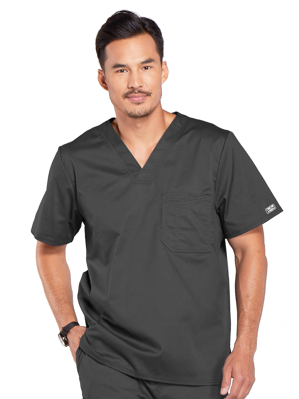 Cherokee - Workwear Core Stretch - Men's 1-Pocket Tuckable V-Neck Top 28