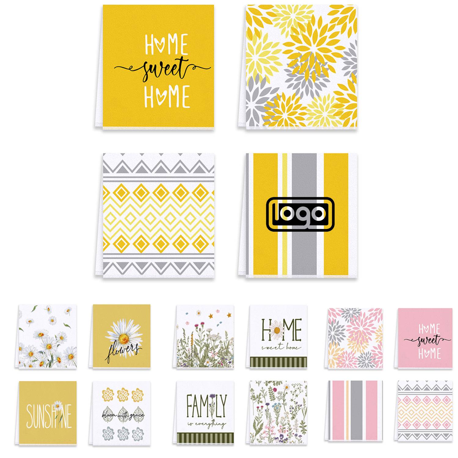 4-Piece Colorful Kitchen Towel 10