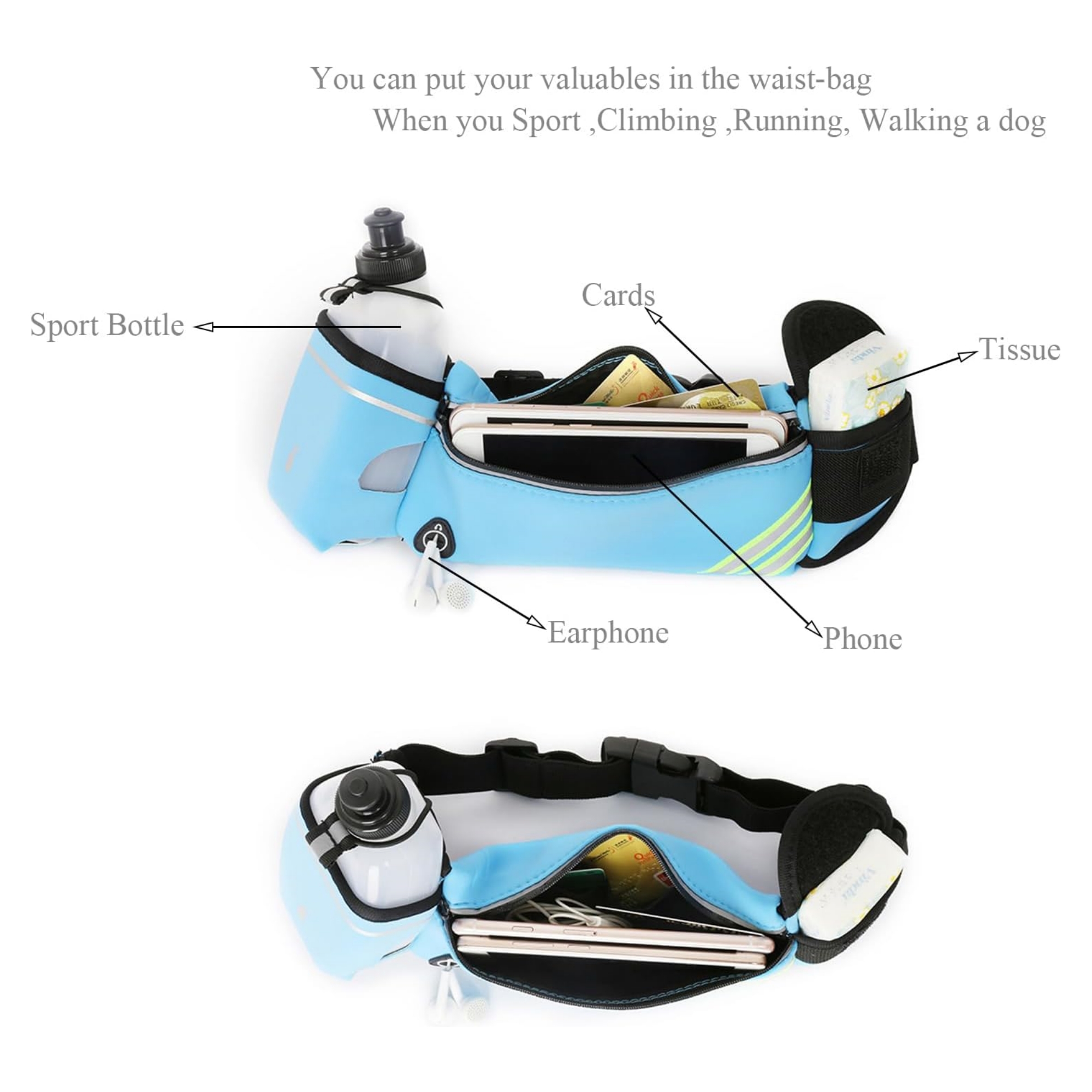 Running Belt Waist Bag 7
