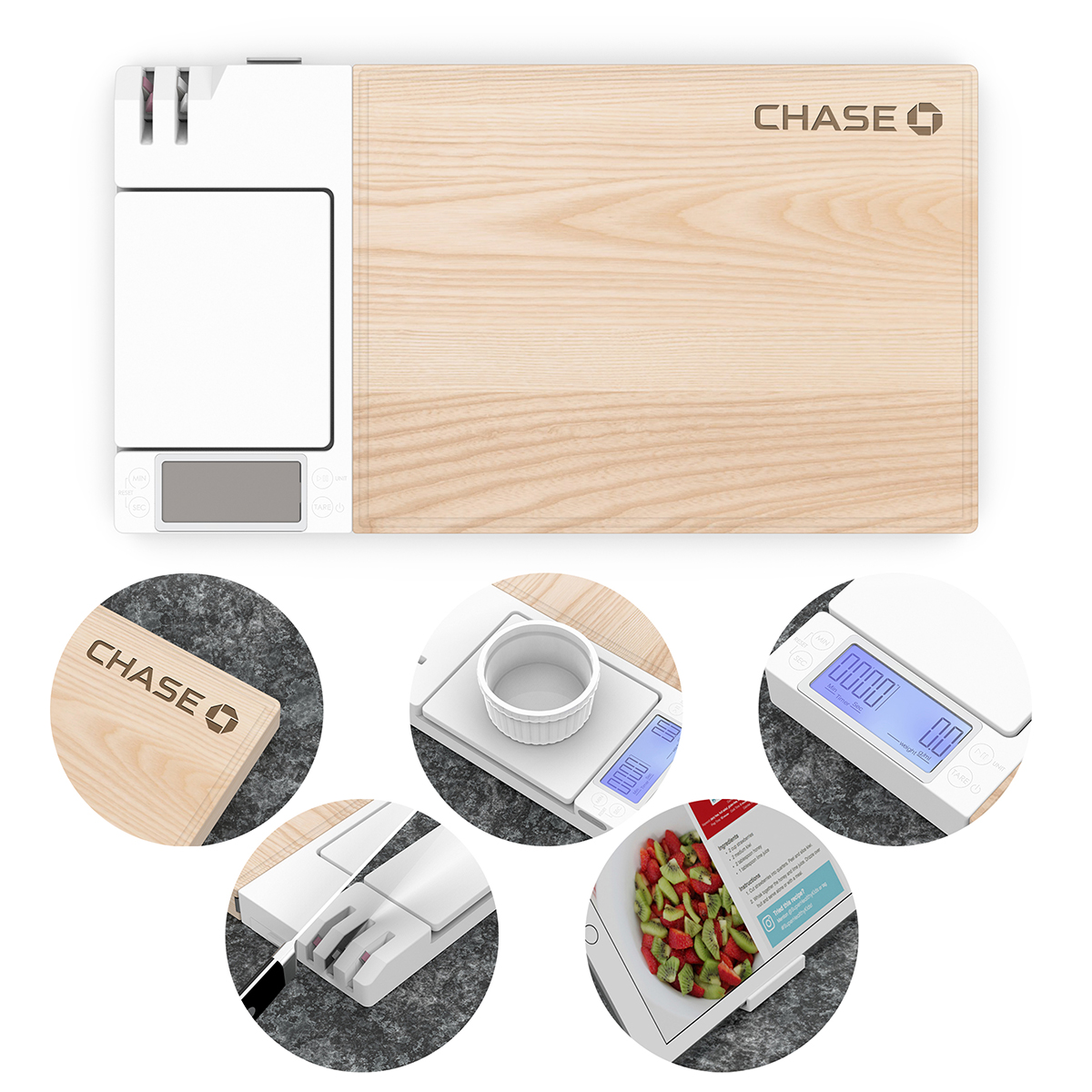 SousChef: 5-In-1 Cutting Board 4