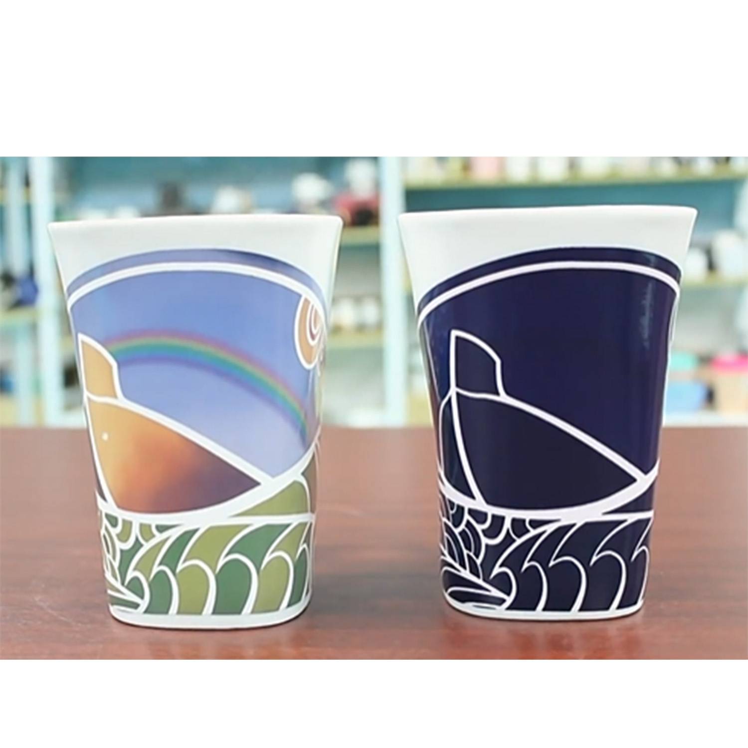 11oz Creative Color Changing Ceramic Mug for Office 4