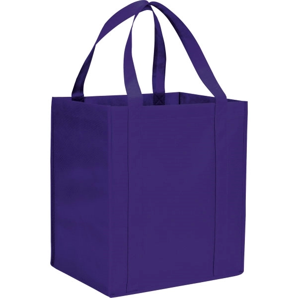 Large Non-Woven Grocery Tote Bags - 13W x 10 x 15H 9
