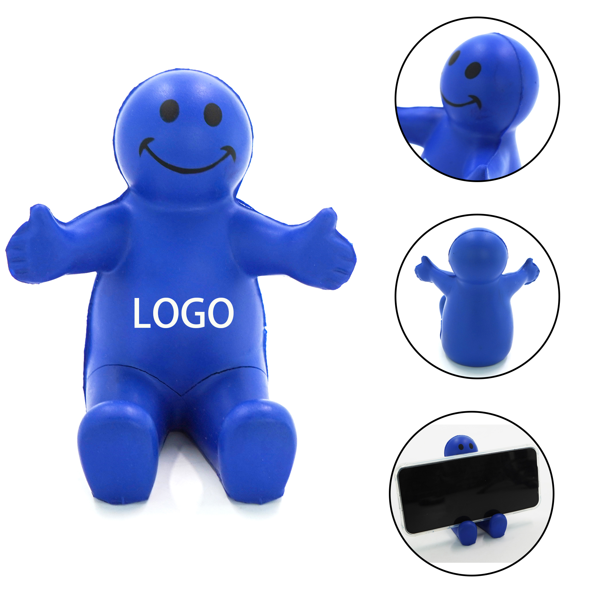 Squeezable Smile Phone Holder 2
