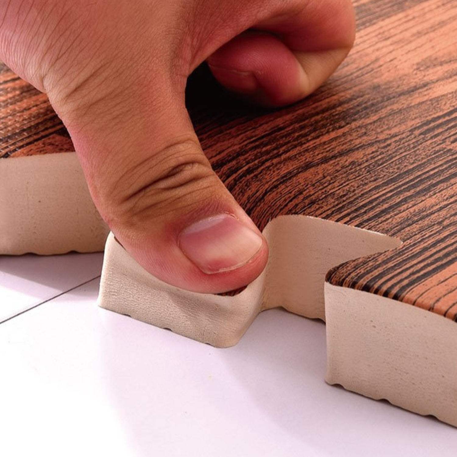Wood Texture Interlocking Foam Floor Mat 5
