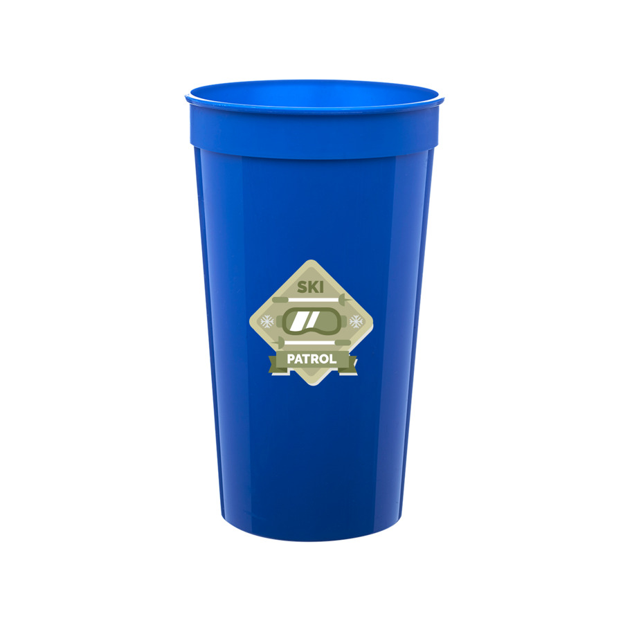 Plastic Stadium Cups 32 oz. 13
