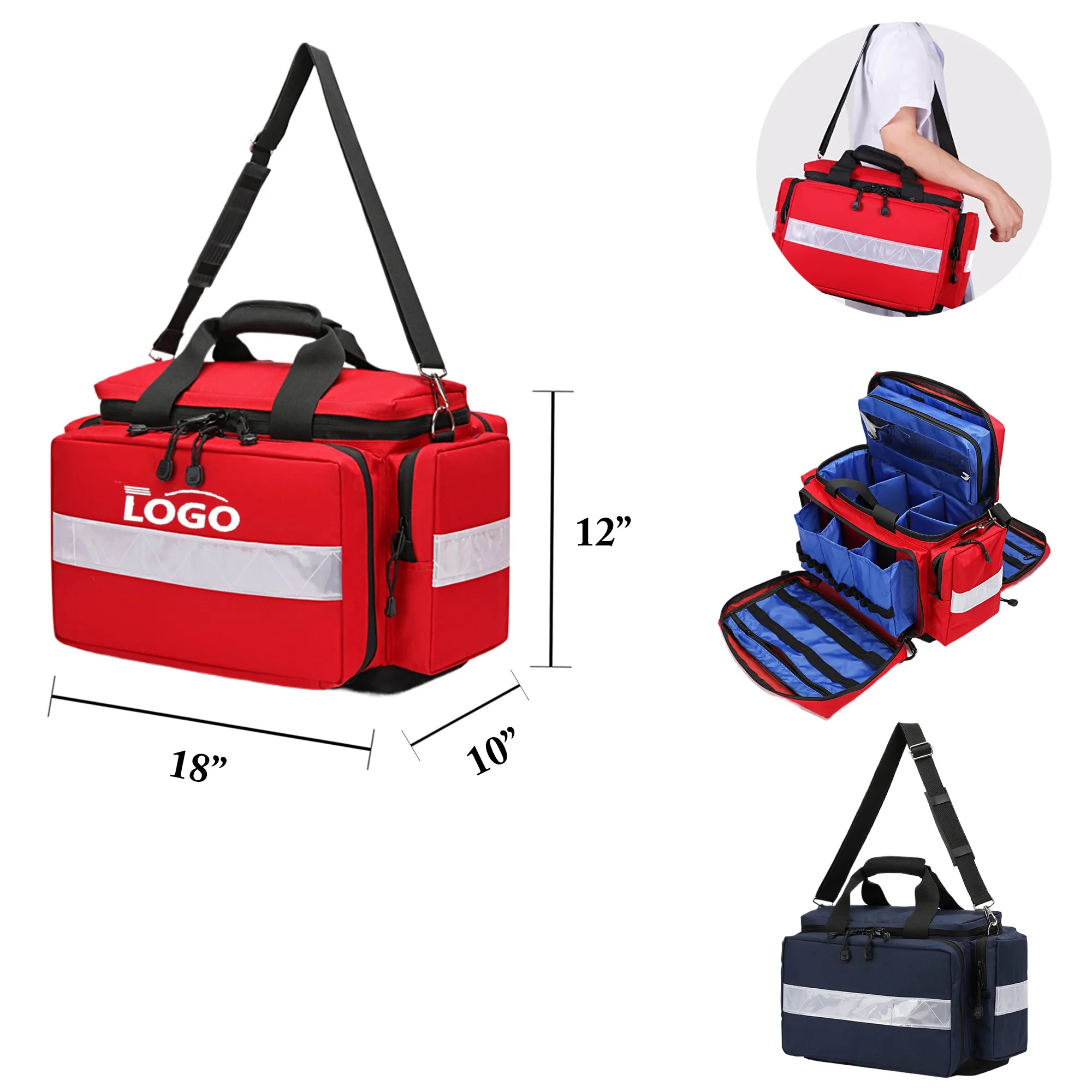 MOQ5 Emergency Rescue Large Capacity Medical Bag