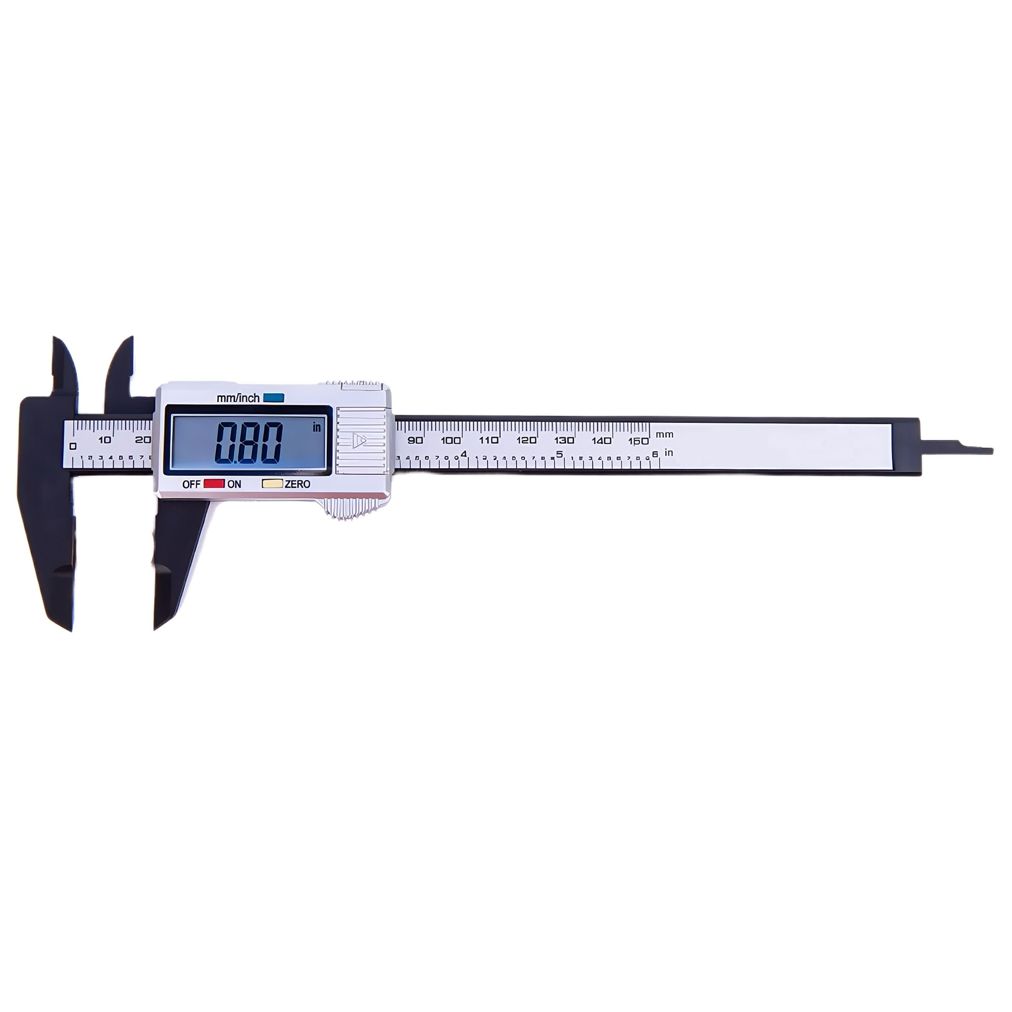 High-Strength Plastic Digital Caliper with Extra Large Screen 3