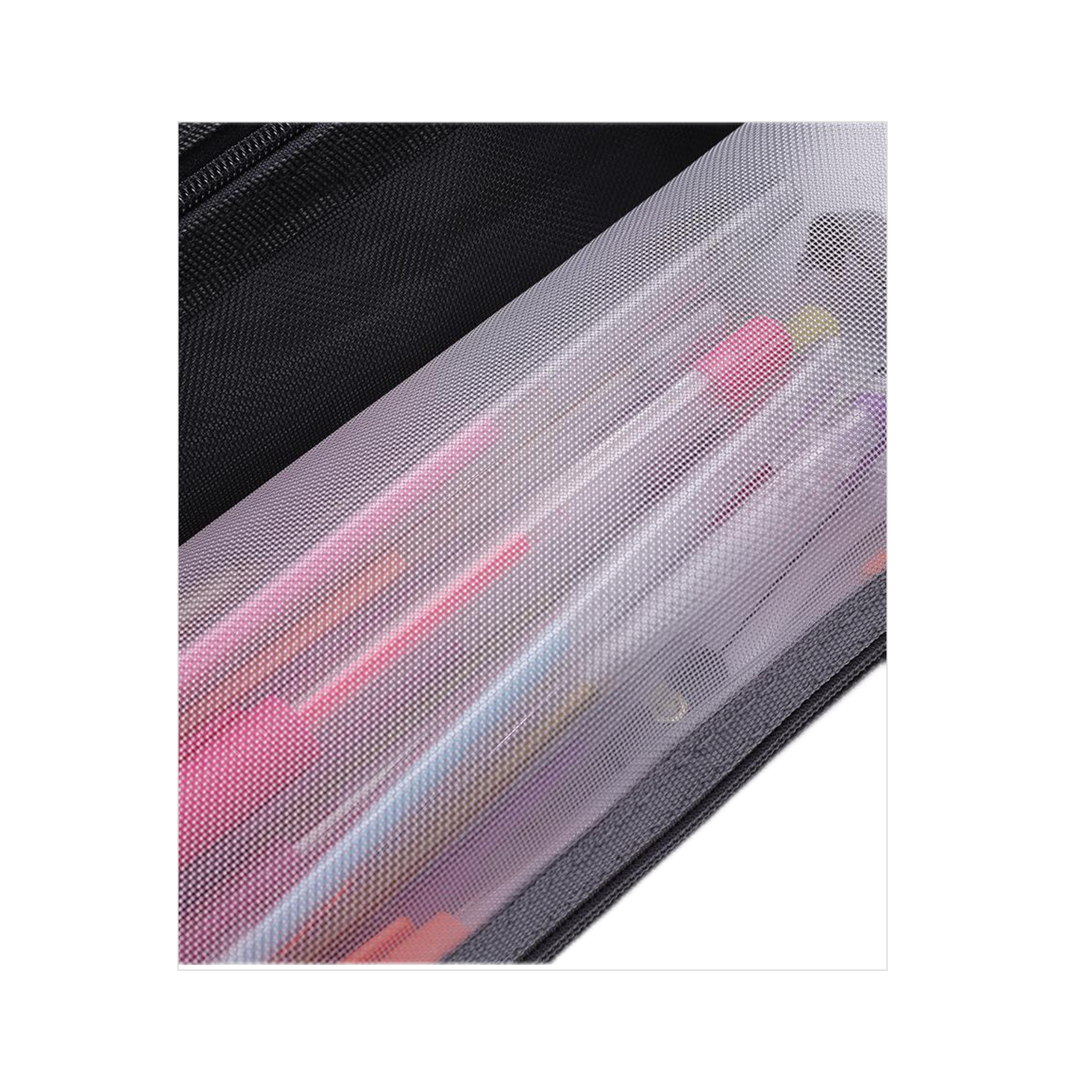 Slim Mesh Pencil Pouch (Direct Import) 6