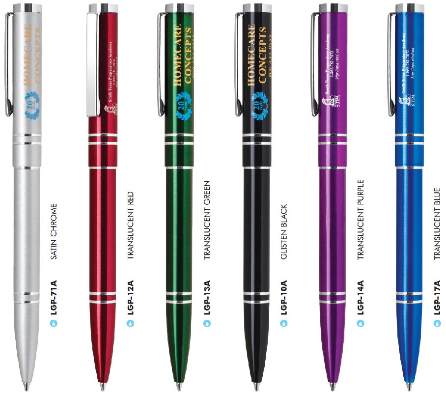 Legend-II Click Action Pens 3