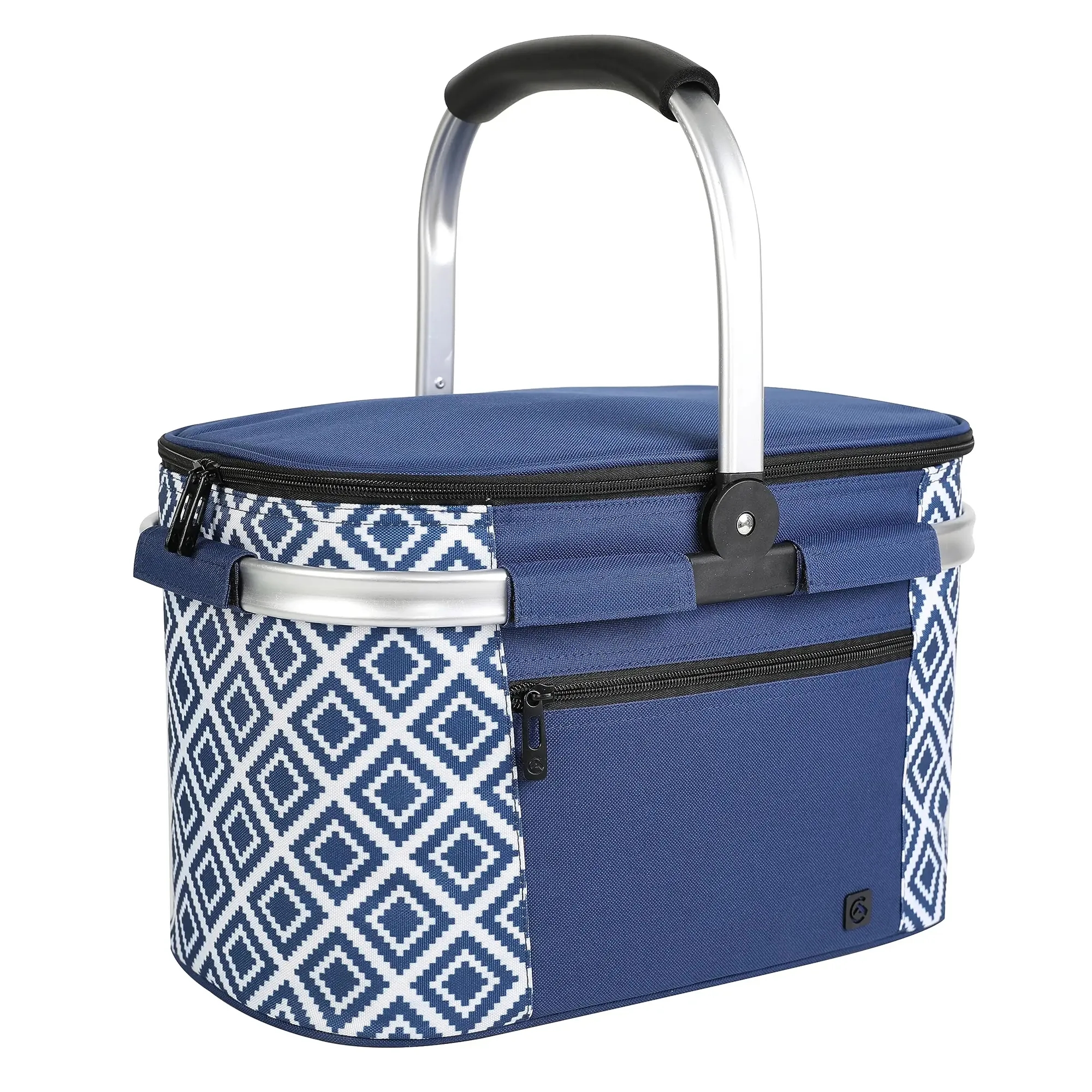 Folding Picnic Insulation Leakproof Outdoor Basket 3