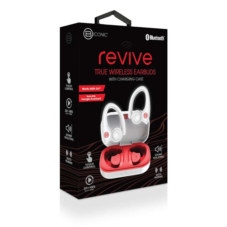 Revive Sport True Wireless Earbuds - White