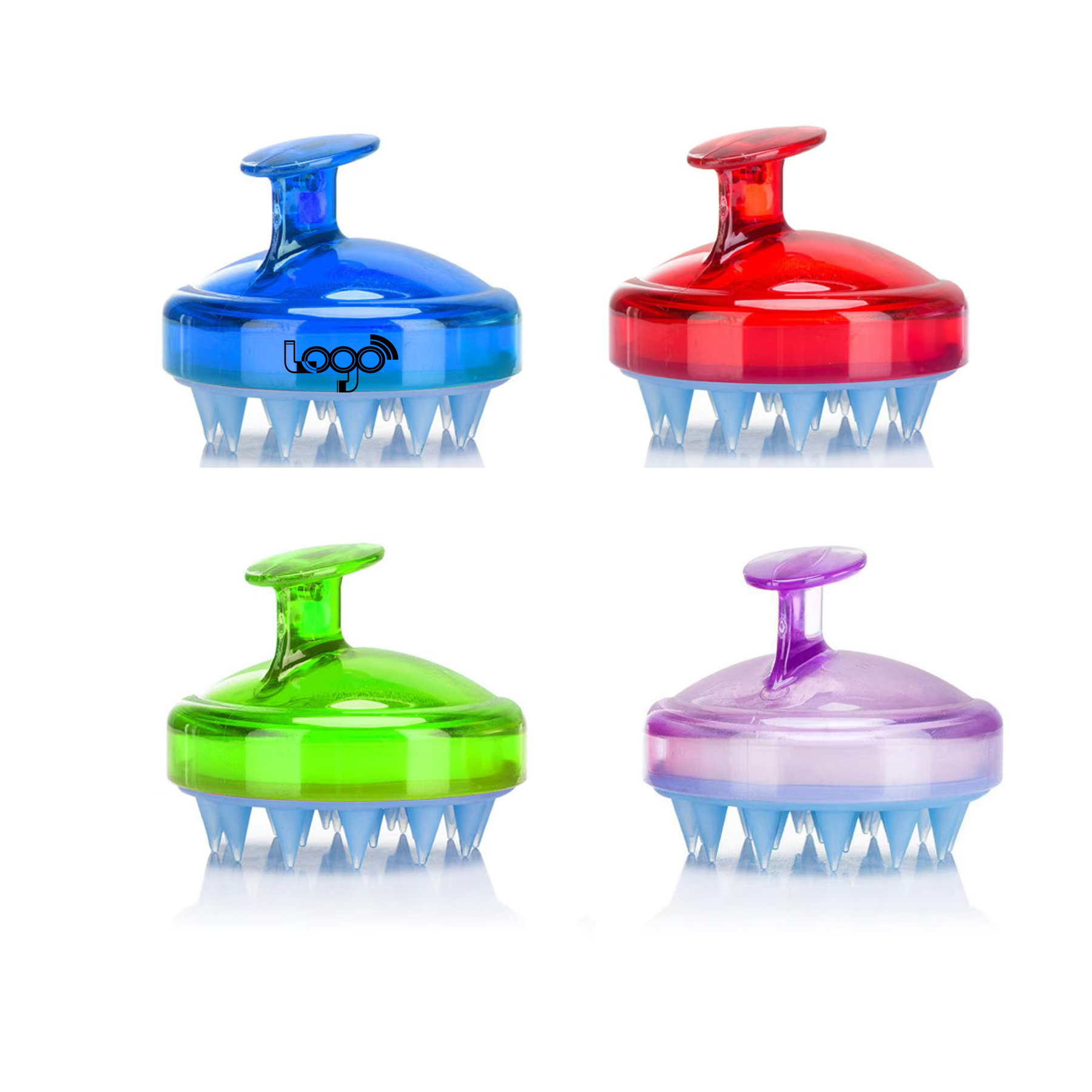 Massager Hair Scalp Scrubber with Soft Bristles 2