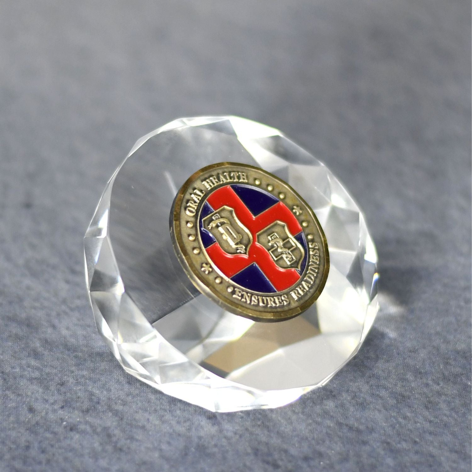 Crystal Round Paperweight 5