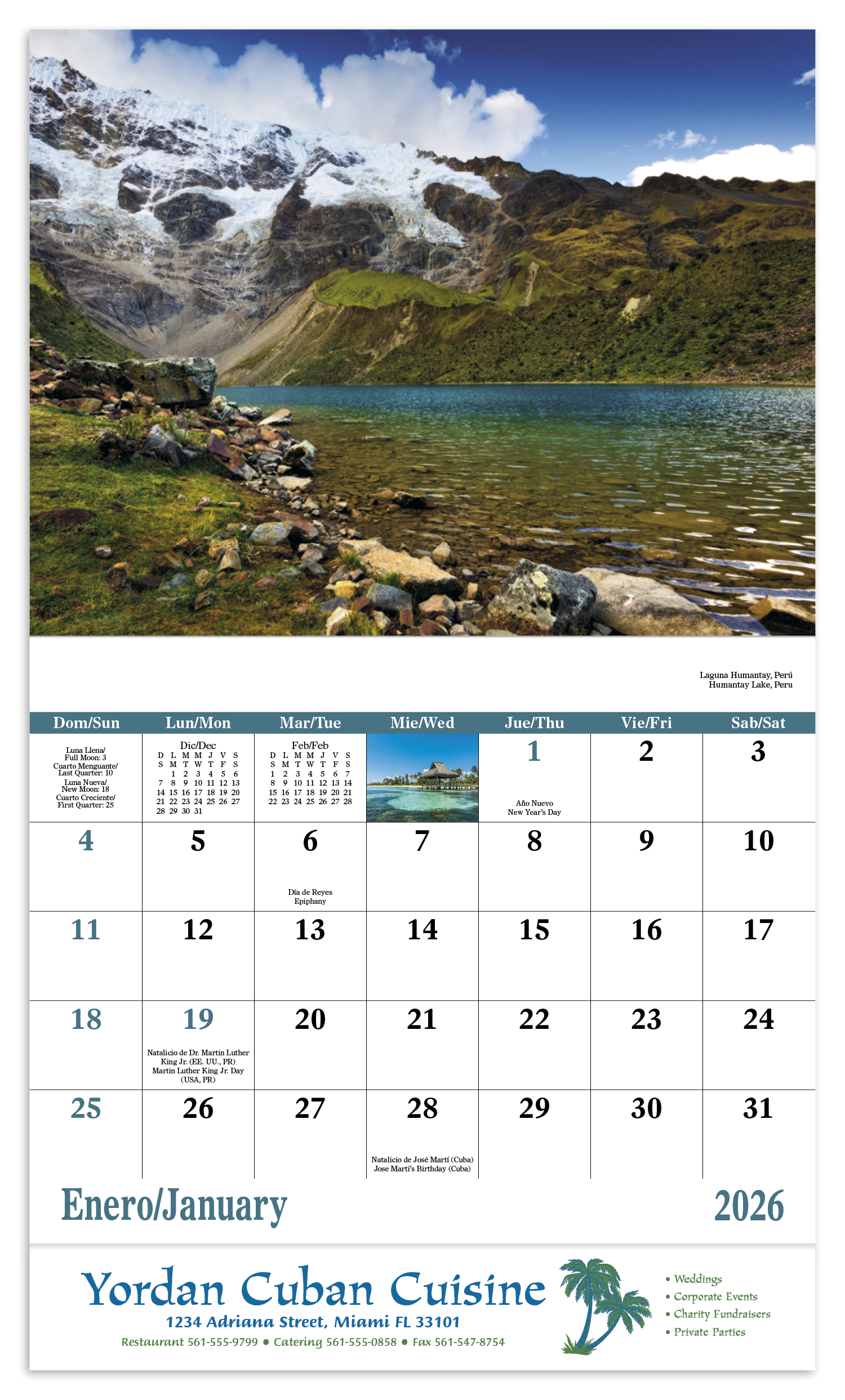 Good Value™ Latinoamerica en Paisajes - Stapled Calendar 7