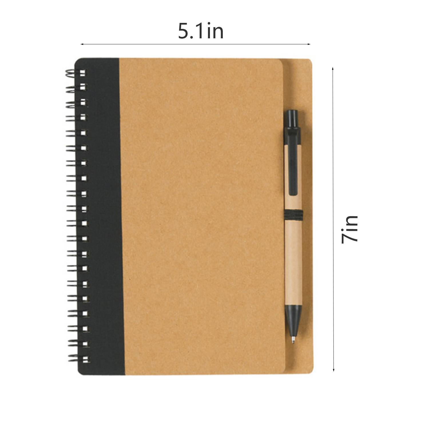 Spiral Coil Note Notebook With Pen 4
