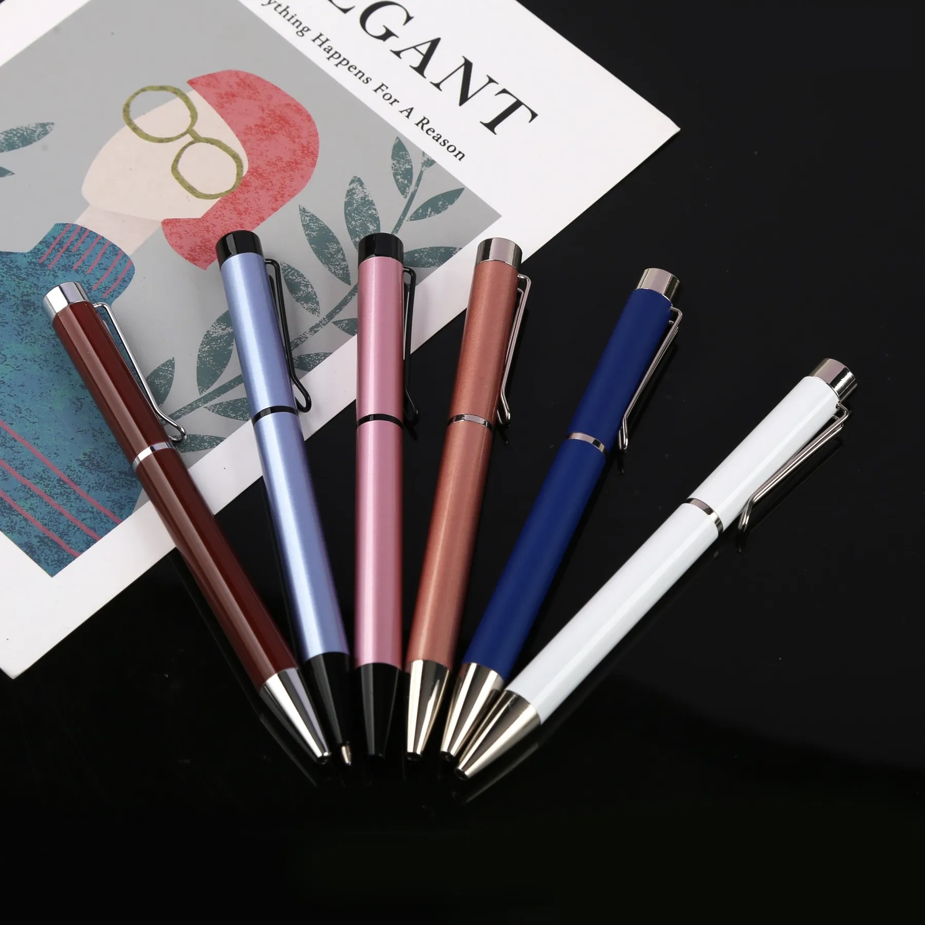 Metal Matte Twist Ballpoint Pen 5