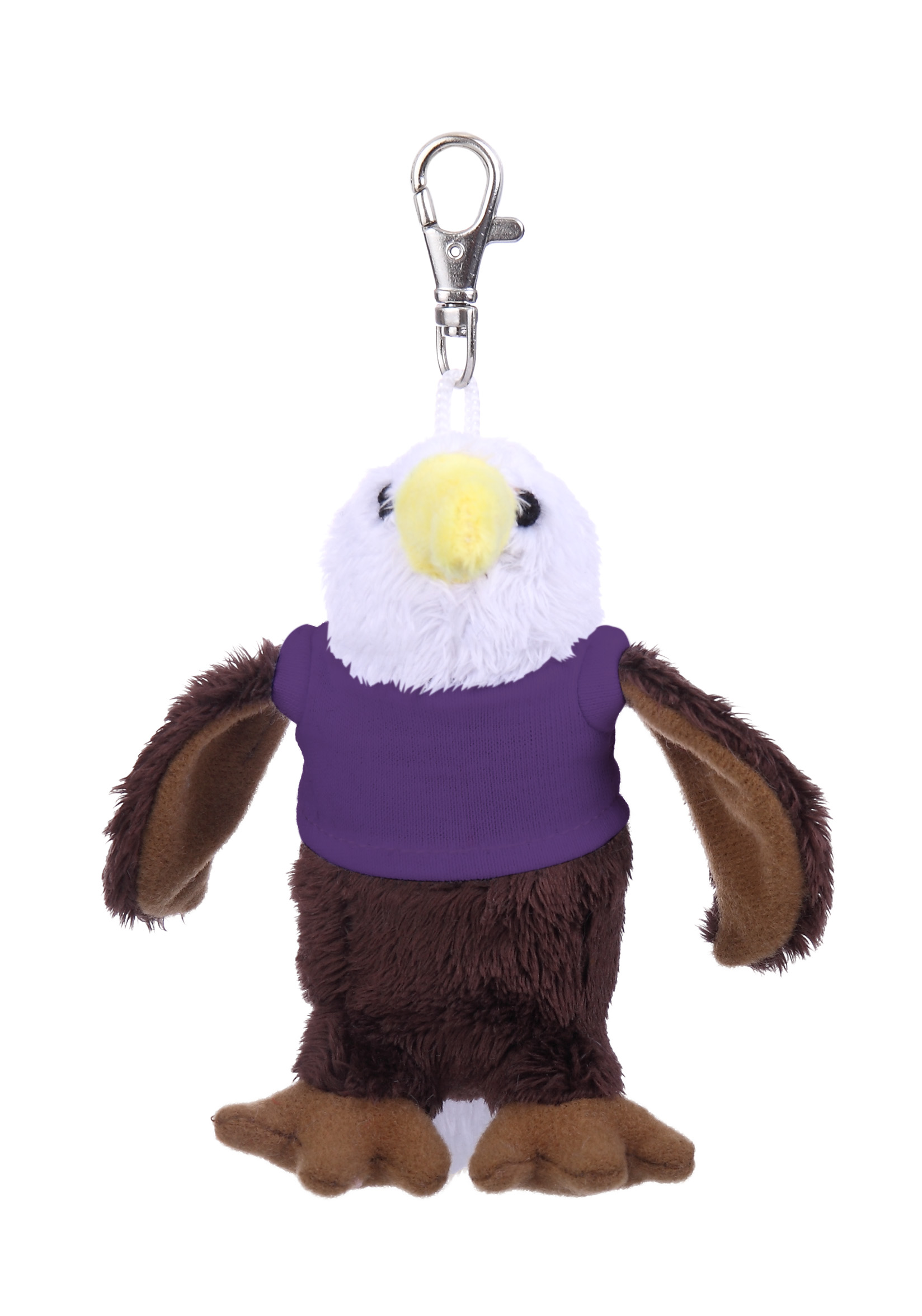 Soft Plush Eagle Keychain with Tee 5