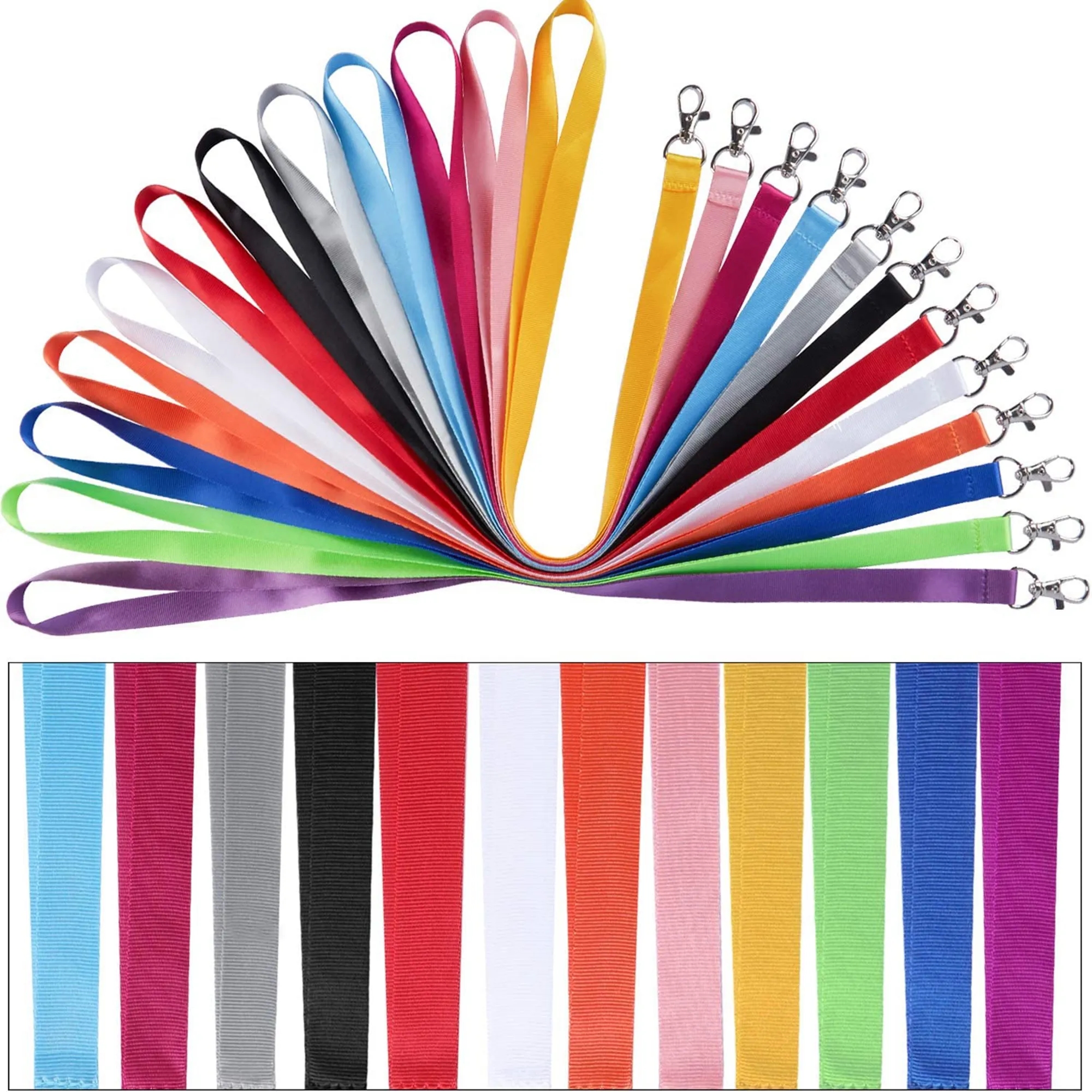 Neck office lanyard Colorful Customized 2