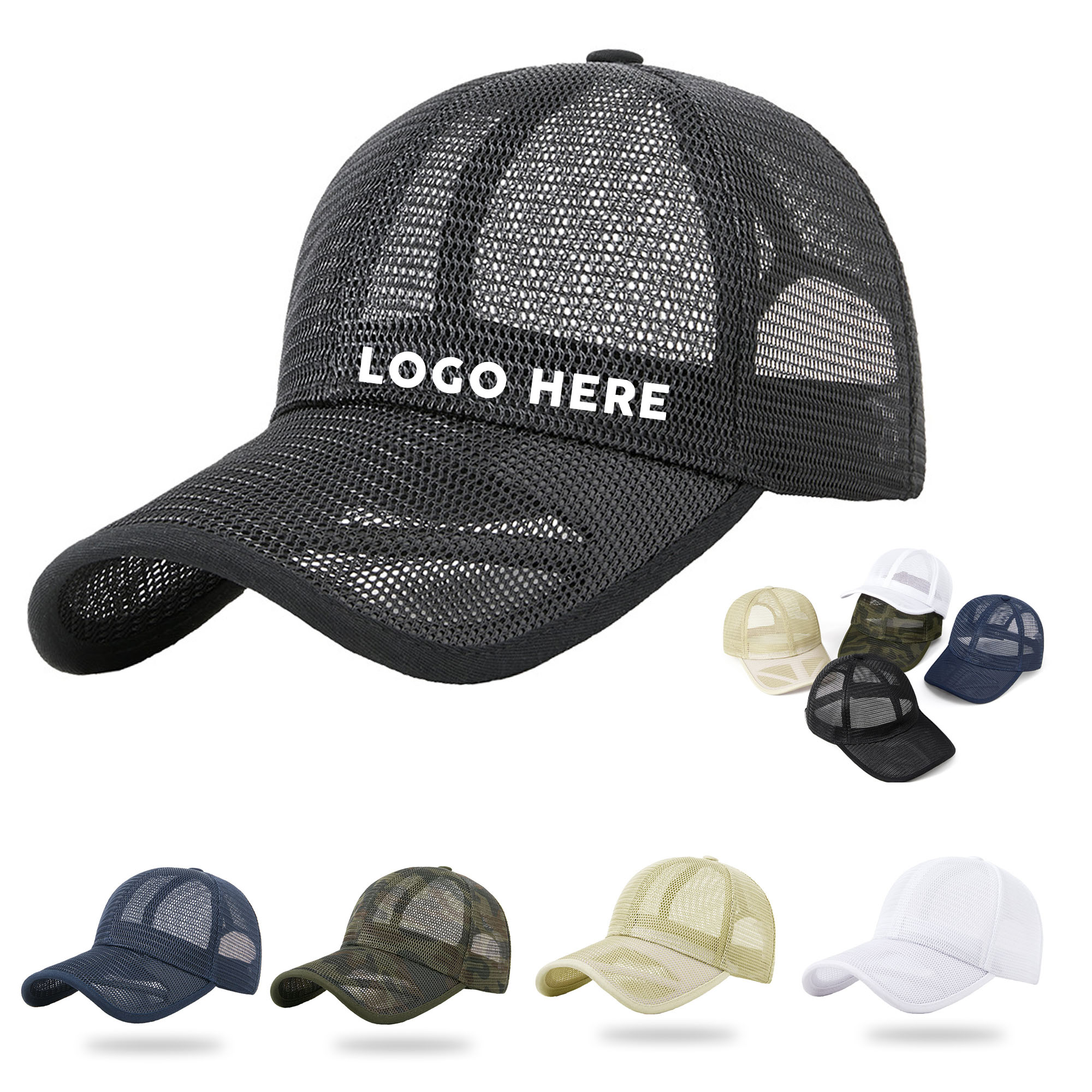 Mesh baseball cap 1