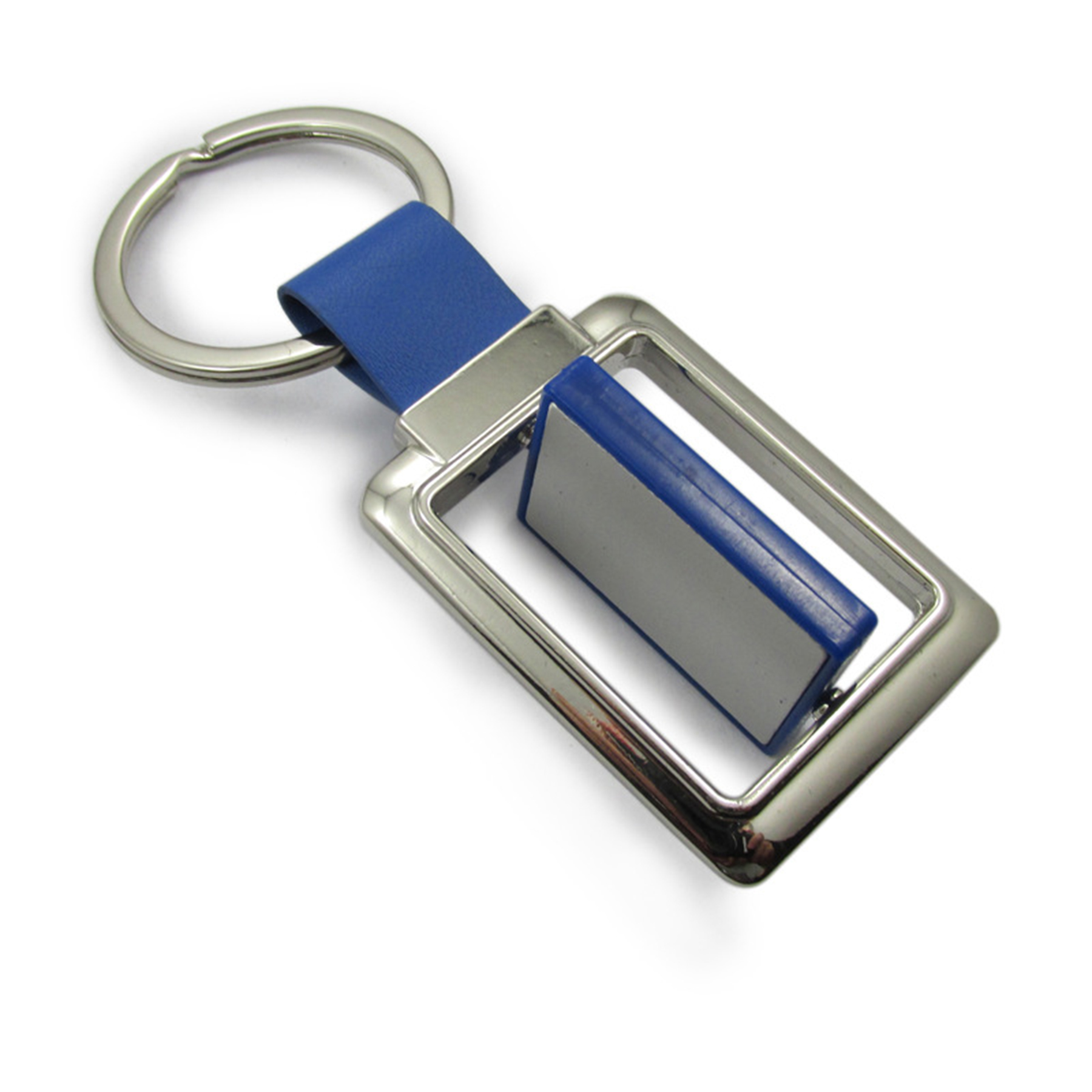 Rectangular Spinning Key Chain 1