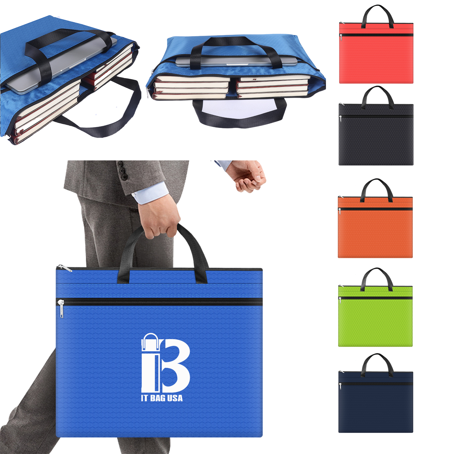 Waterproof Portable Document Tote 3