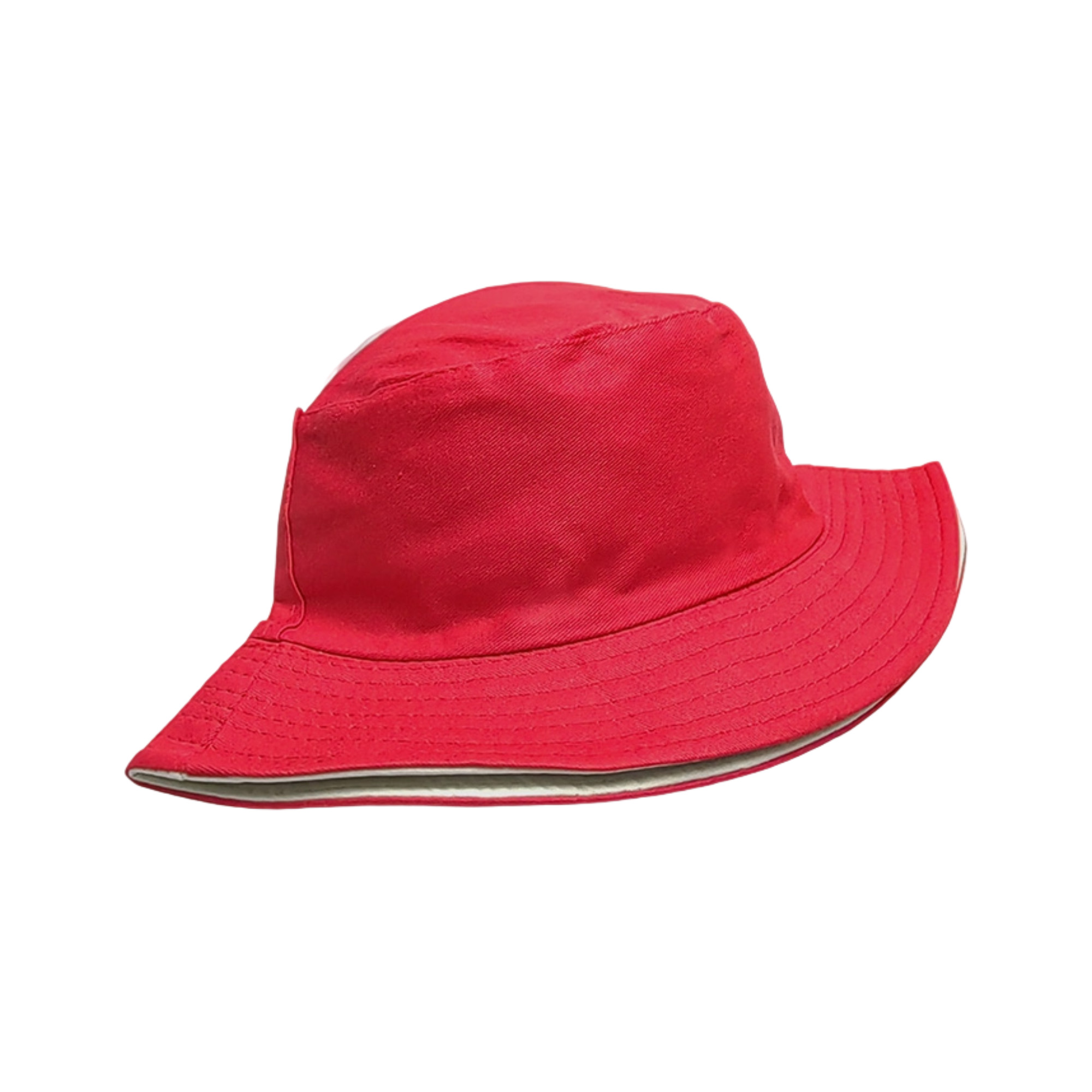 Cotton Bucket Sun Hat Embroidered Front Panel 6