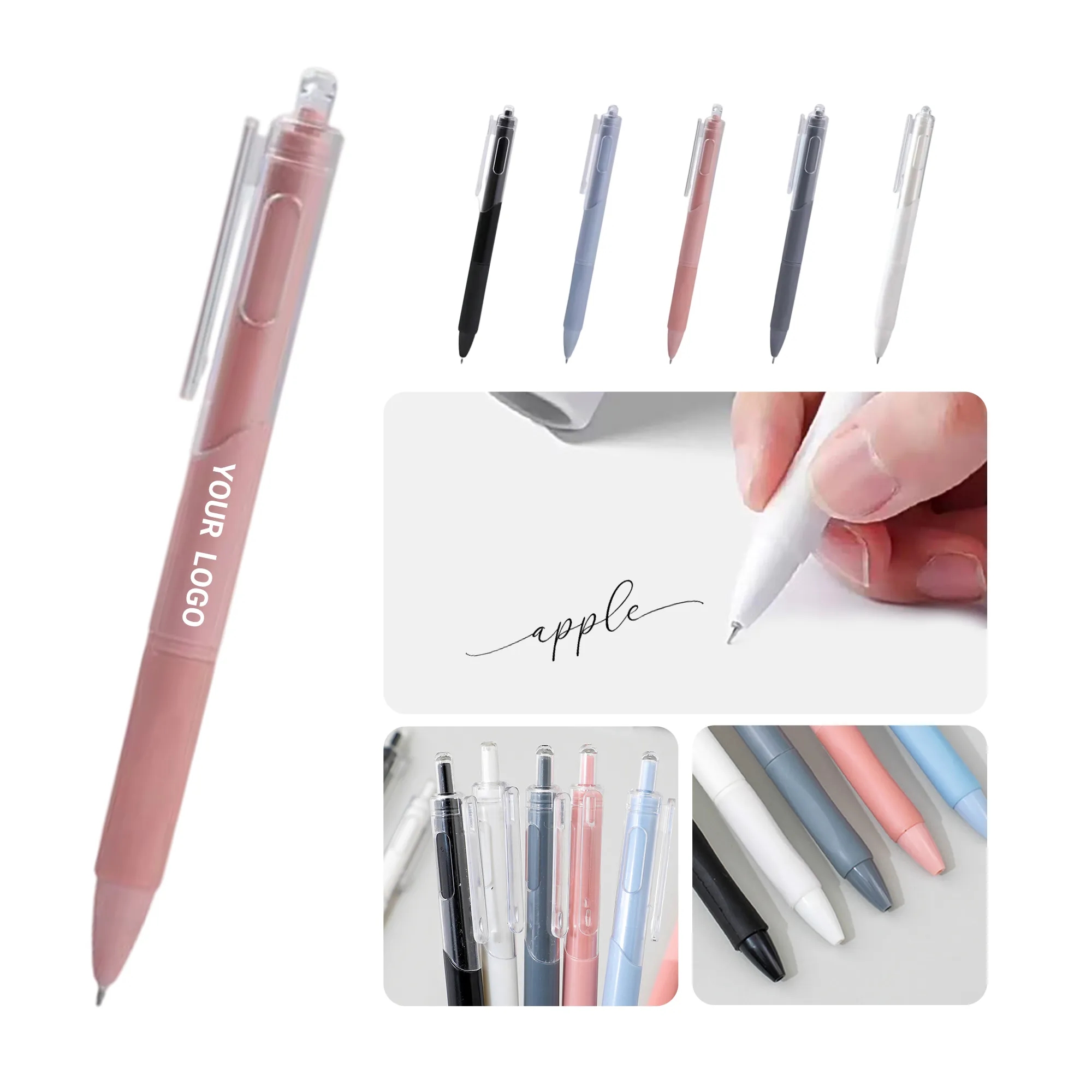 Lightweight Click Pen for Exams and Office Writing 6