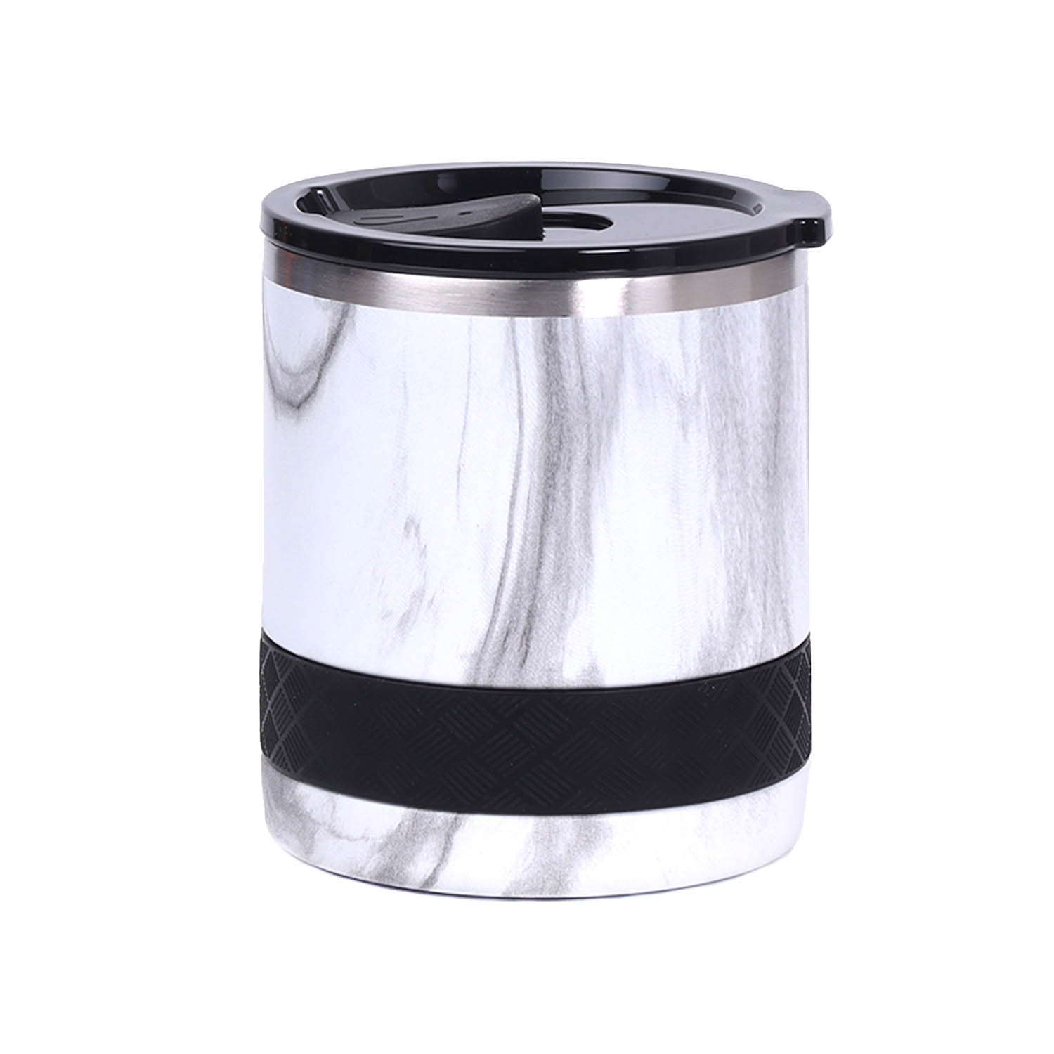 Elemental® Recess Lowball 10oz Stainless Steel Tumbler with Shatter-free Lid 4