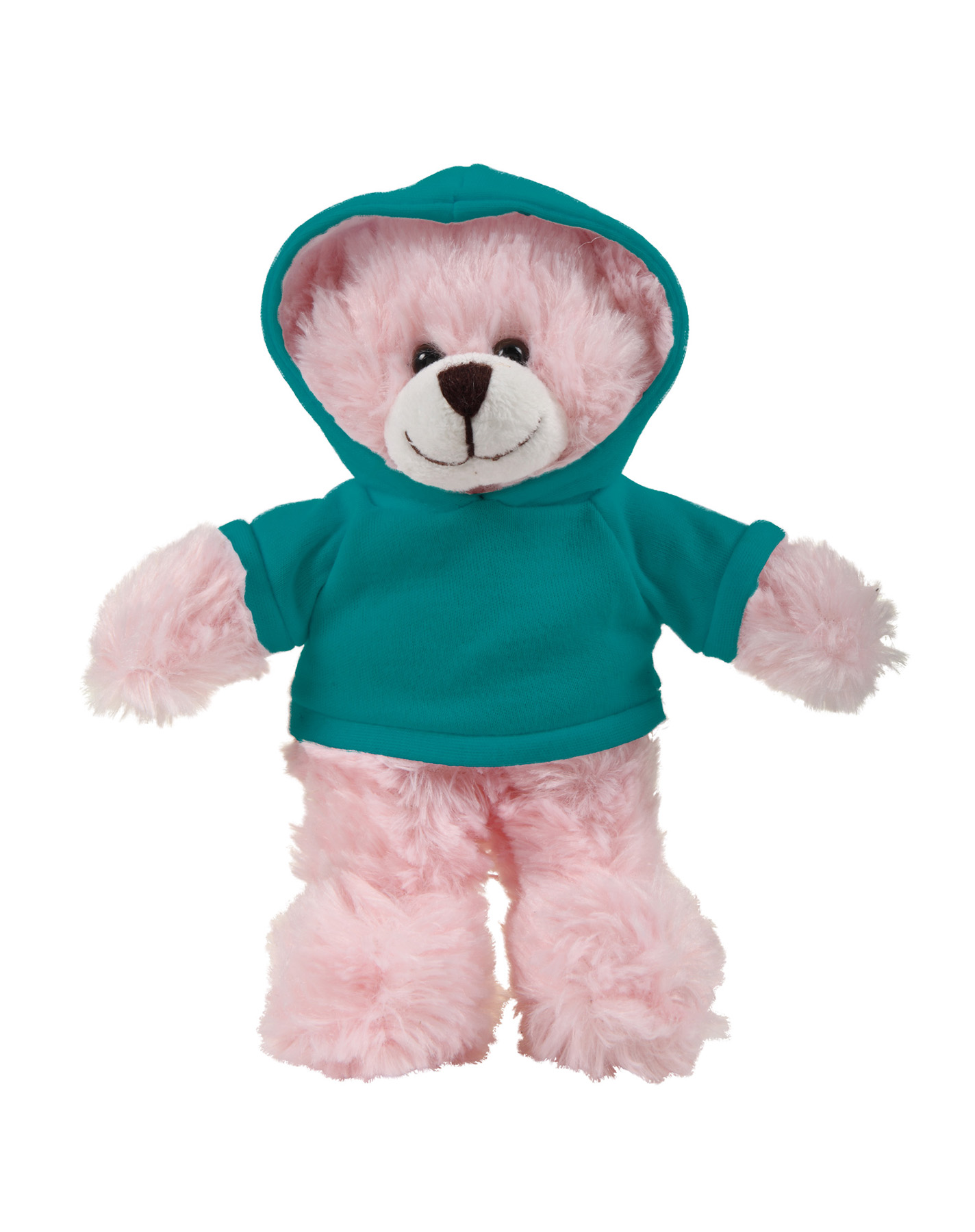 soft plush Pink Bear with hoodie 15