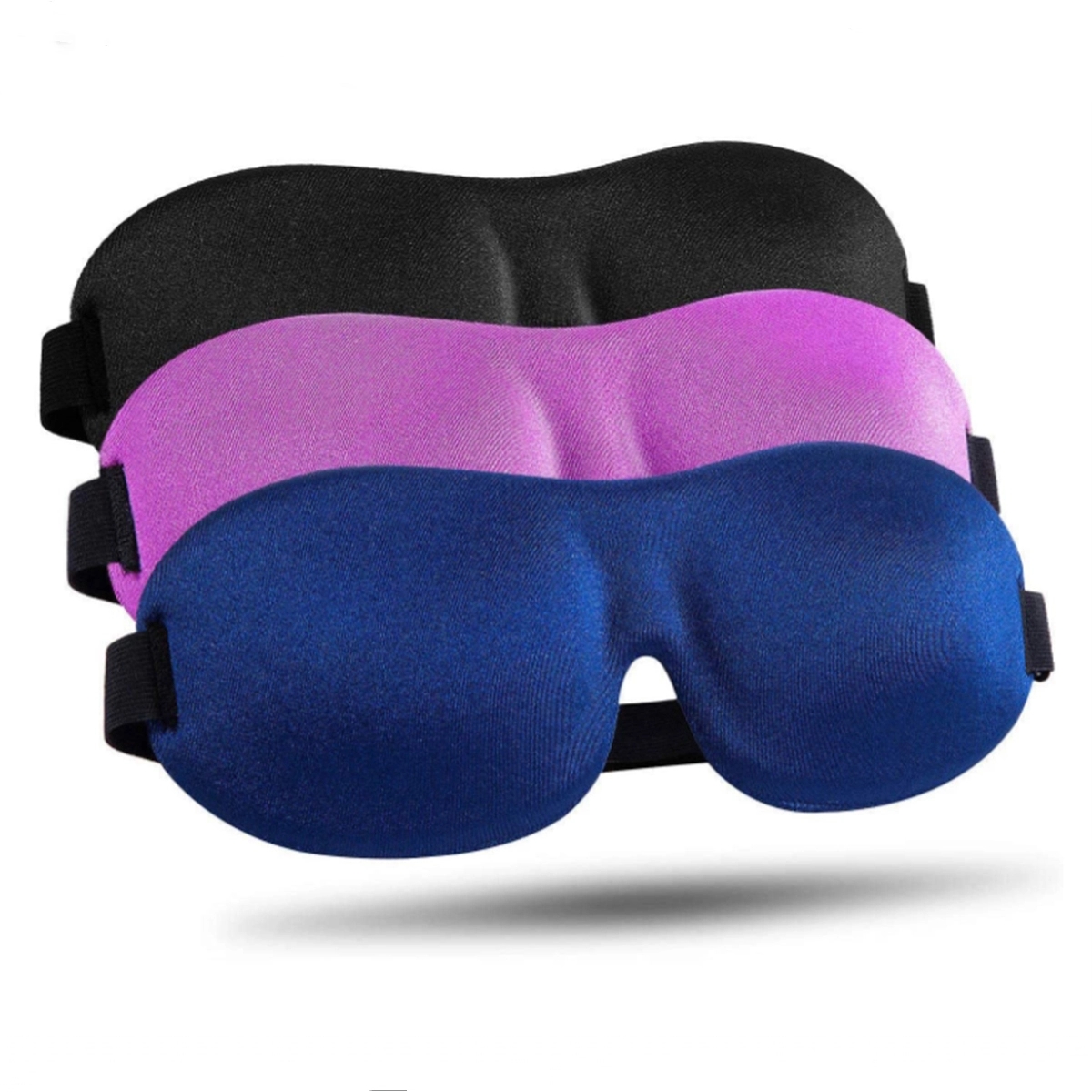 Upgraded 3D Contoured 100% Blackout Eye Mask For Sleeping 1