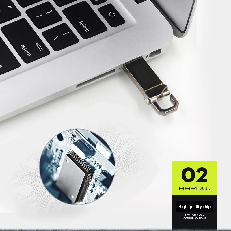 16Gb Creative Keychain Usb Flash Drive 4