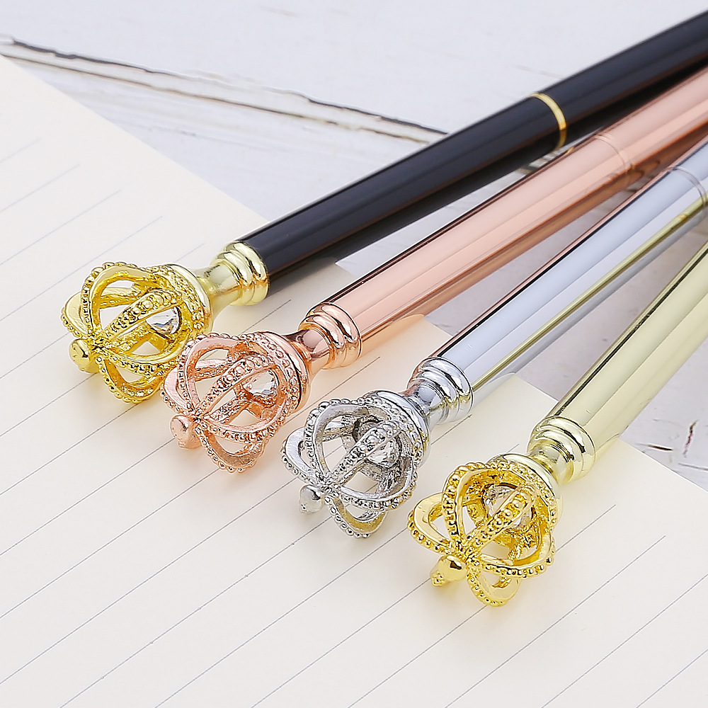 Metal Ballpoint Pen with Crown 6