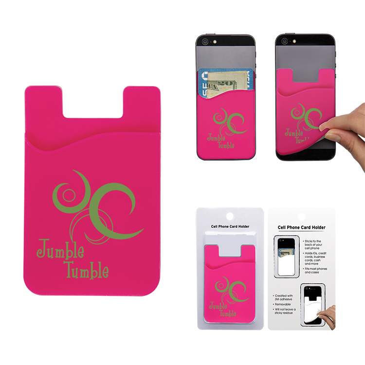 Cell Phone Card Holder w/Packaging 2