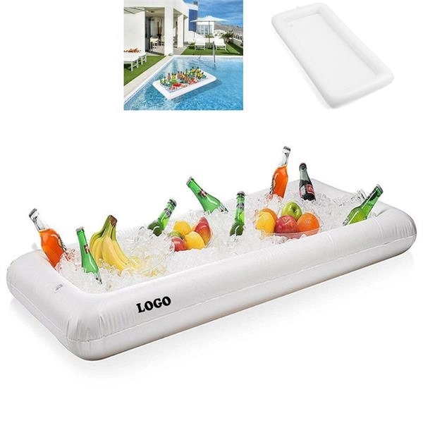 Inflatable Serving Pool Party Buffet Luau Cooler Tray 1