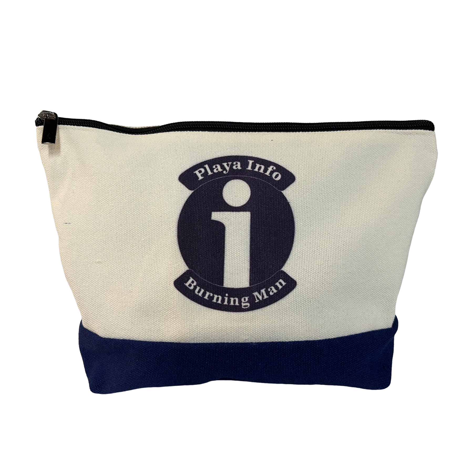 Two-Tone Canvas Cosmetic Bag 2