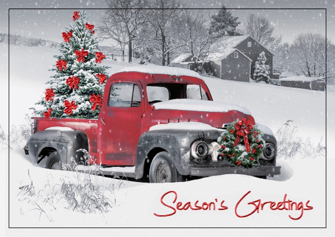 Big Red Holiday Cards 2