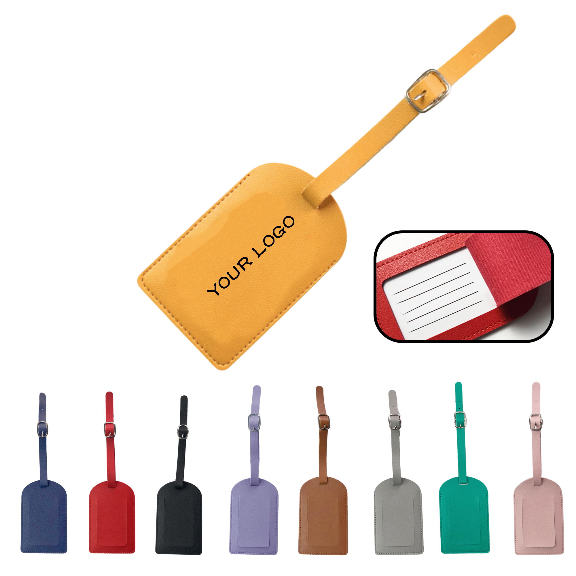 MOQ 20 PCS Personalized Travel ID Tag 2