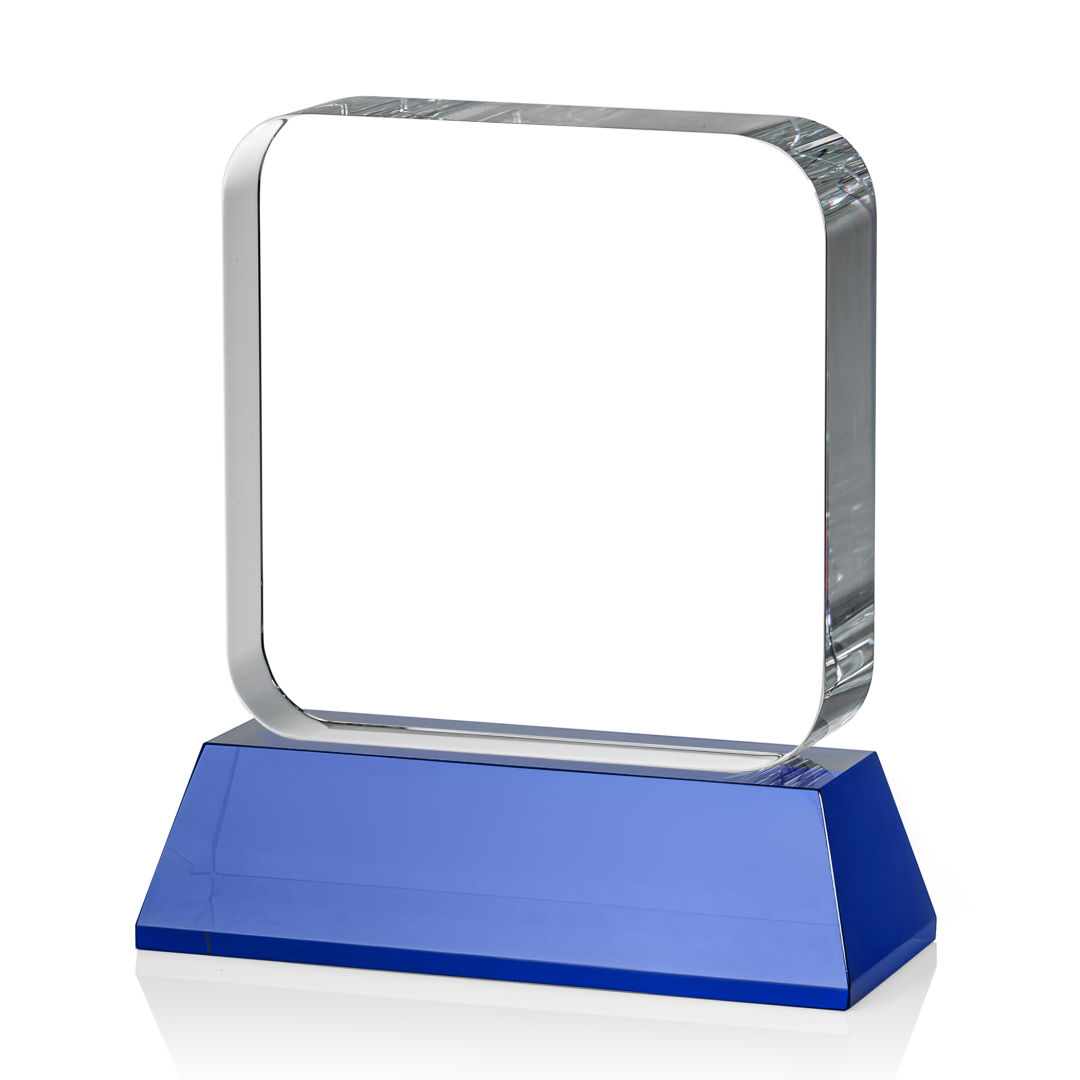 Flamborough VividPrint™ Award on Base - Blue 17