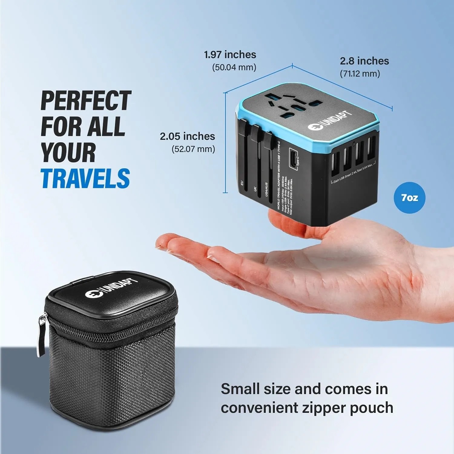 6 in 1 Multi-Device Universal Travel Charger 1