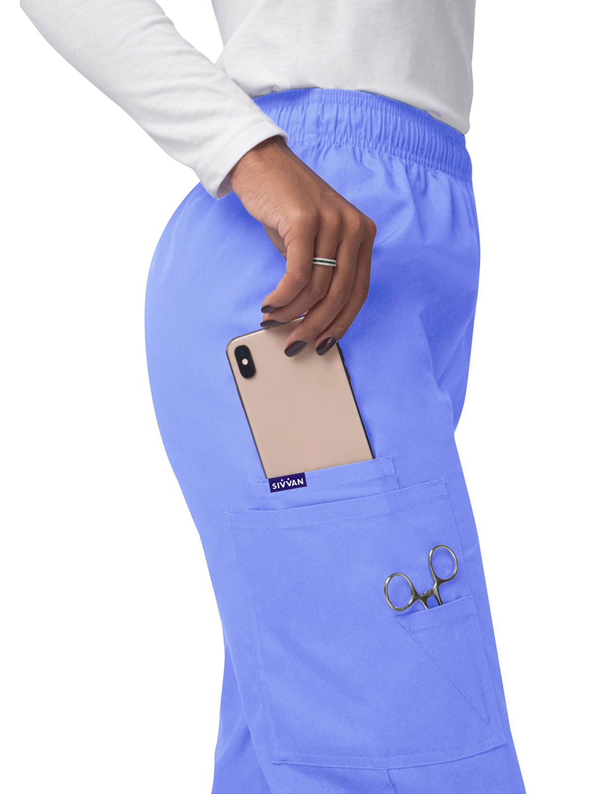Adar - Sivvan - Women's Elastic Drawstring Cargo Pant 16