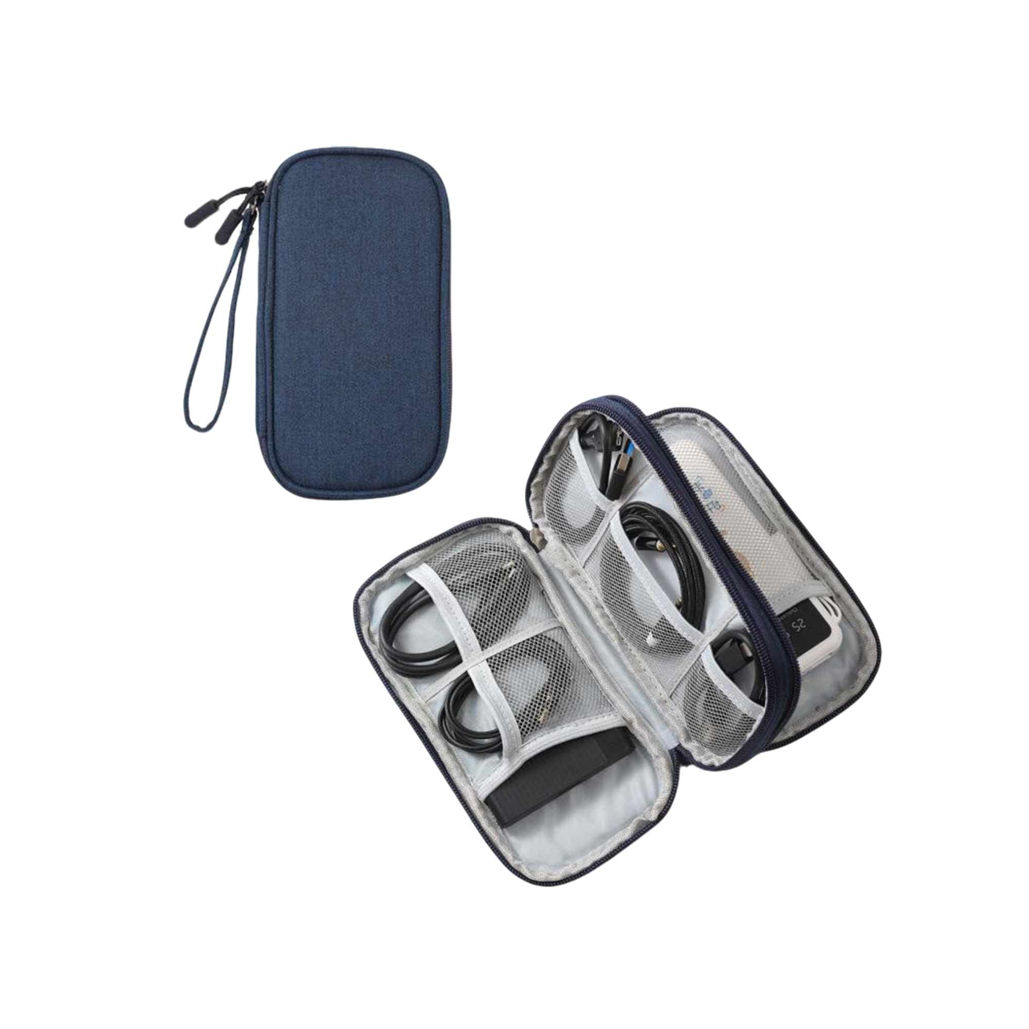 Waterproof Polyester Electronics Accessories Organizer Pouch 7