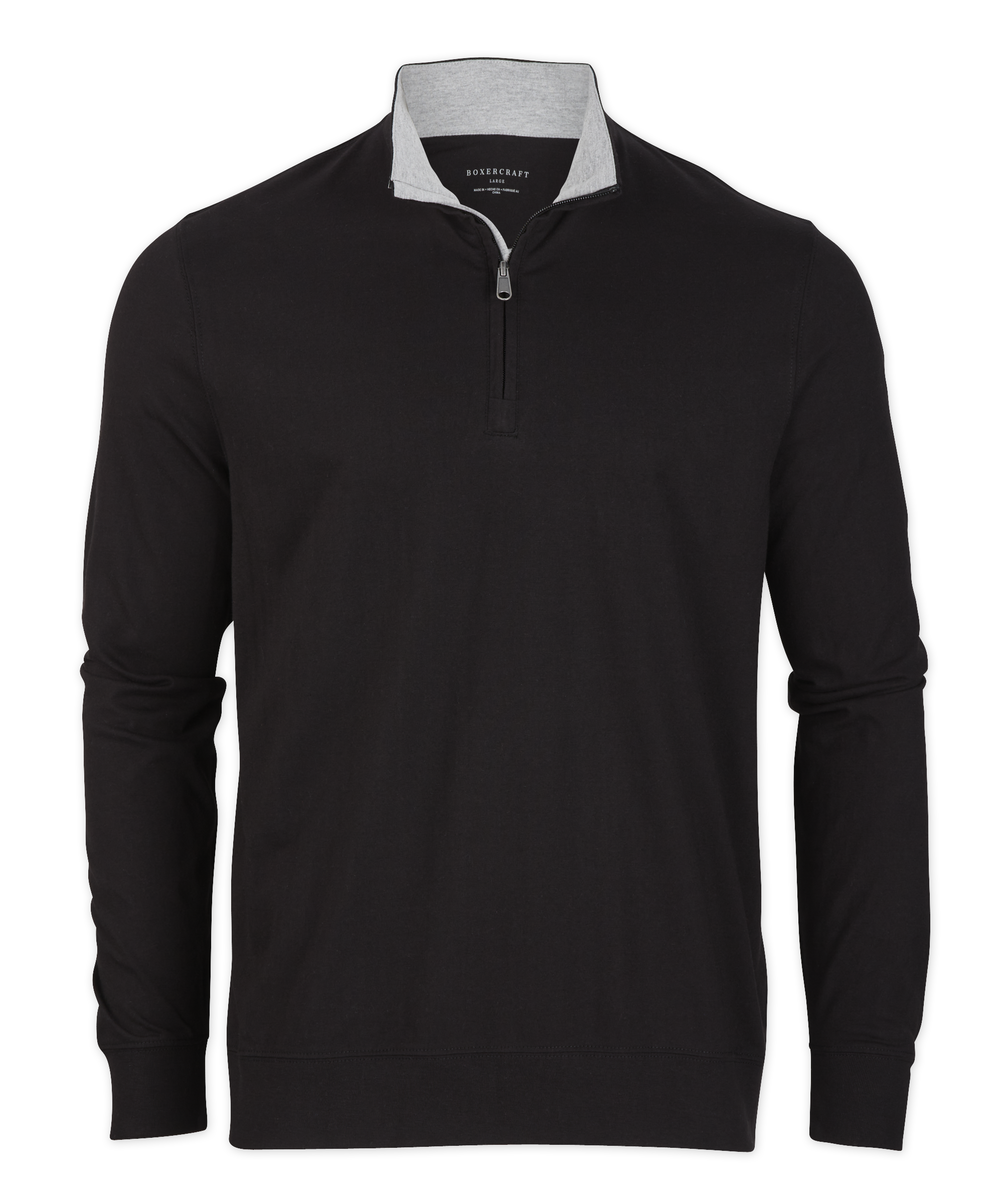 BOXERCRAFT MEN'S ALUMNI QTR ZIP 5