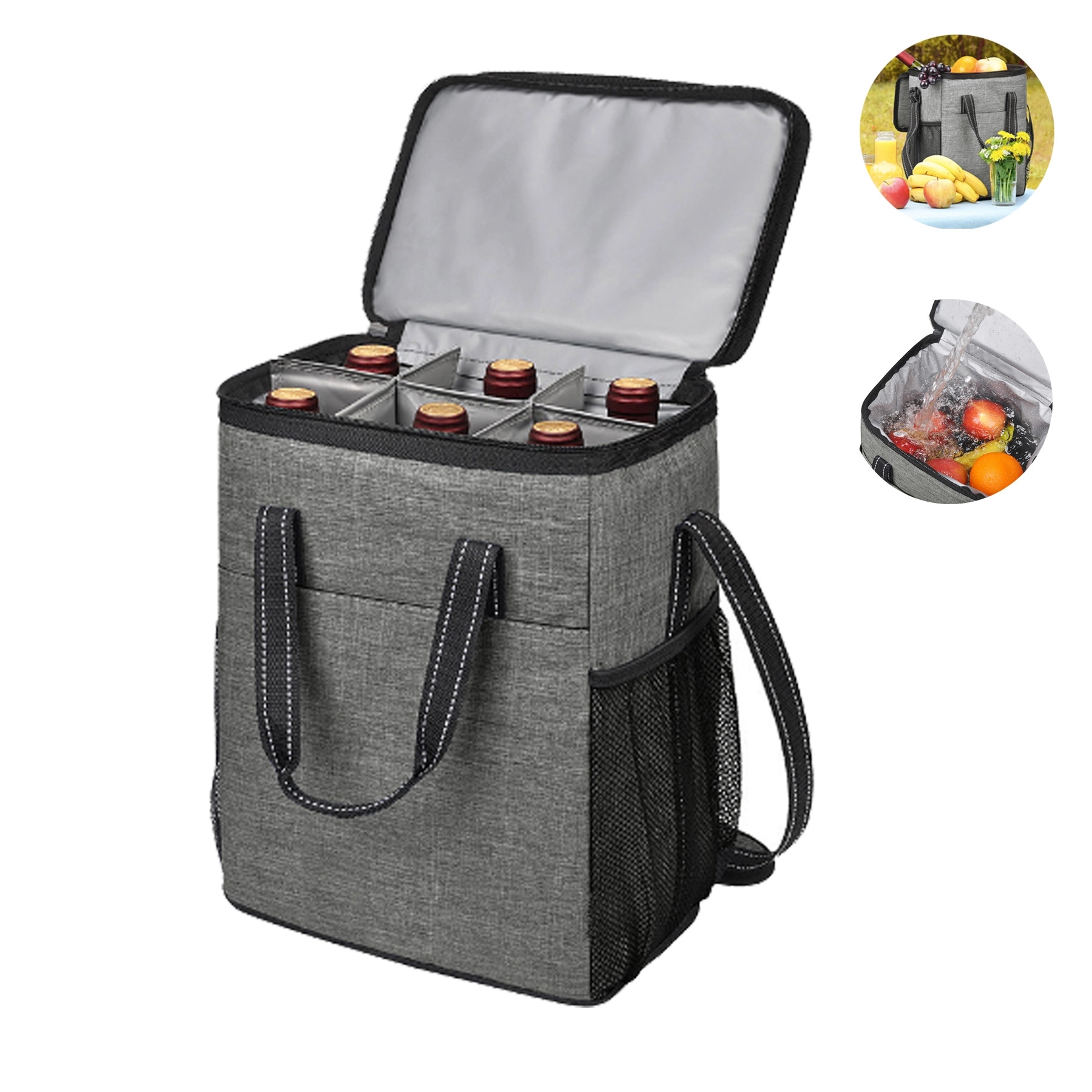 Wine Carrying Cooler Tote Bag 4