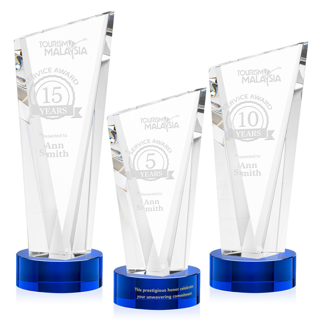 Plymouth Award on Stanrich Base - Blue