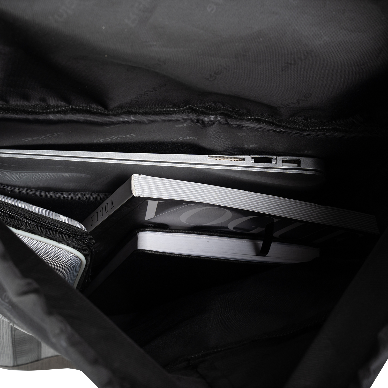 RejuVe® ELEMENT Recycled Heather Modern Business Travel Backpack 4