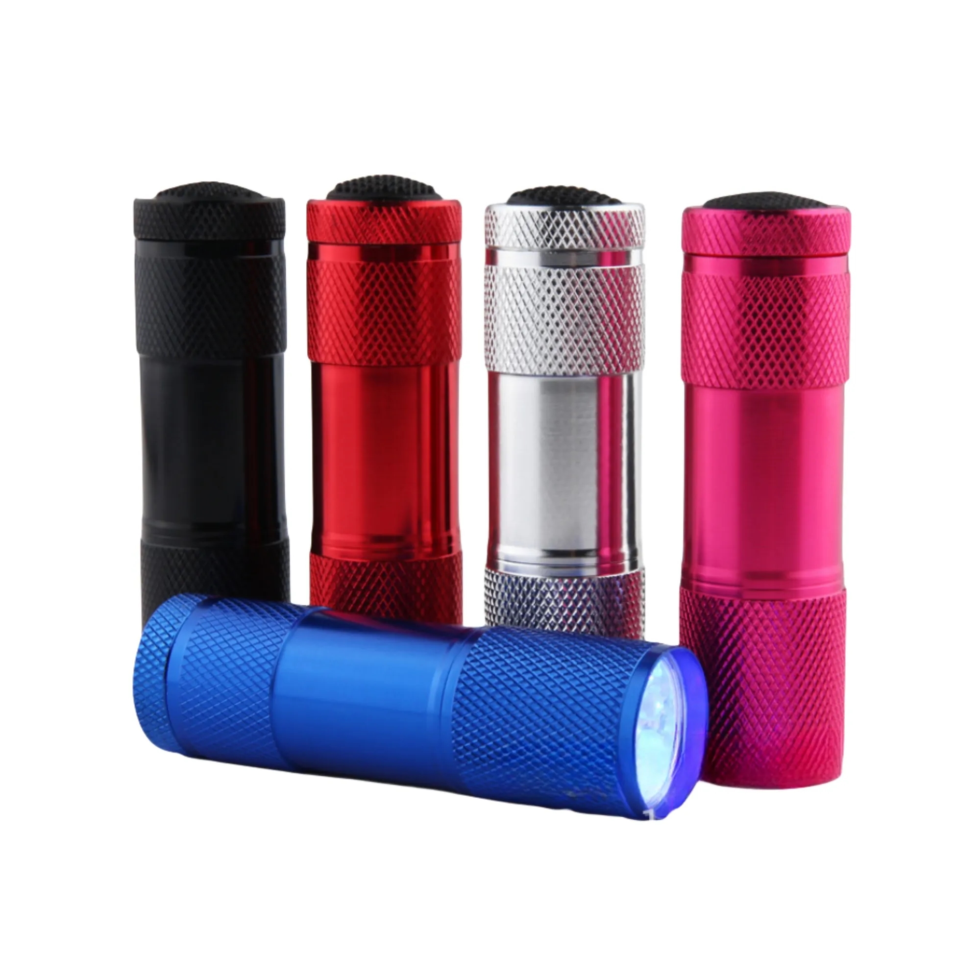 9 LED Aluminum Flashlight 1