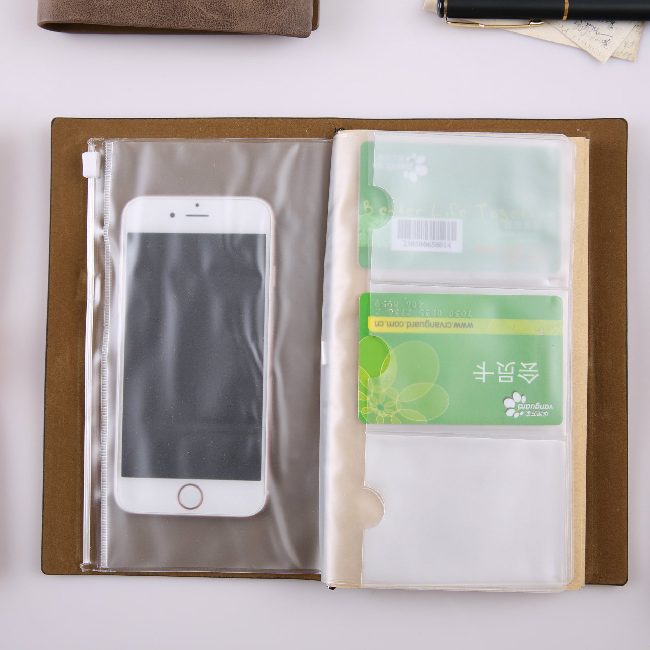 A6 Size Leather Travel Retro Journal Book 9