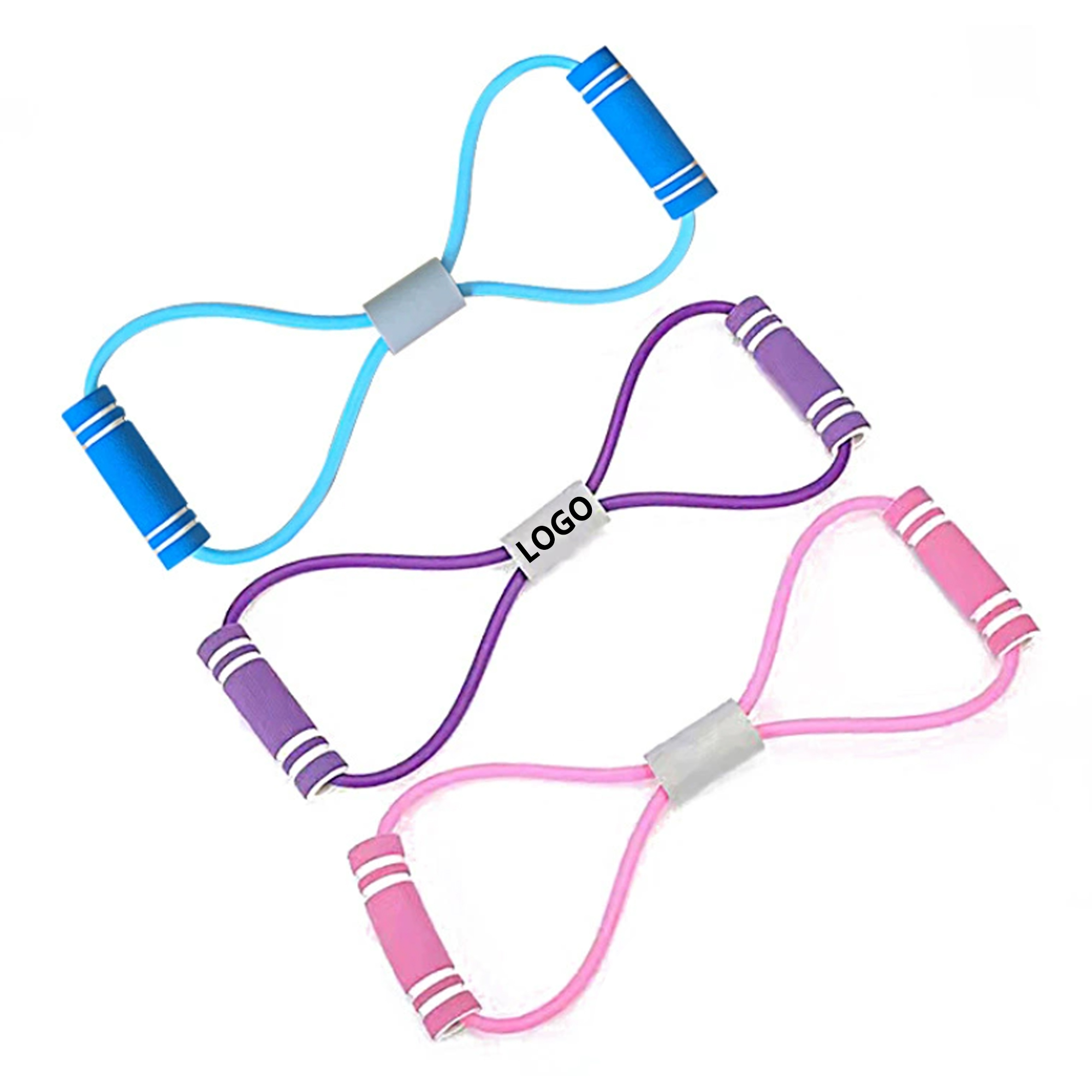 8 Shape Exercise Resistance Band 3